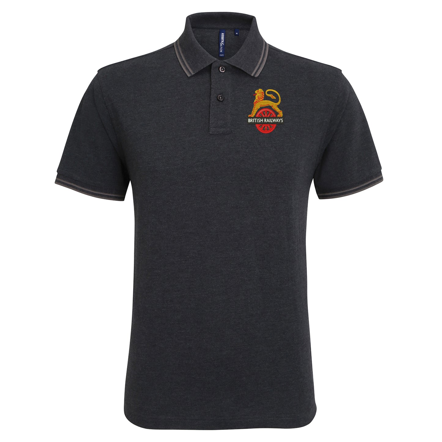 British Railways Tipped Polo Shirt