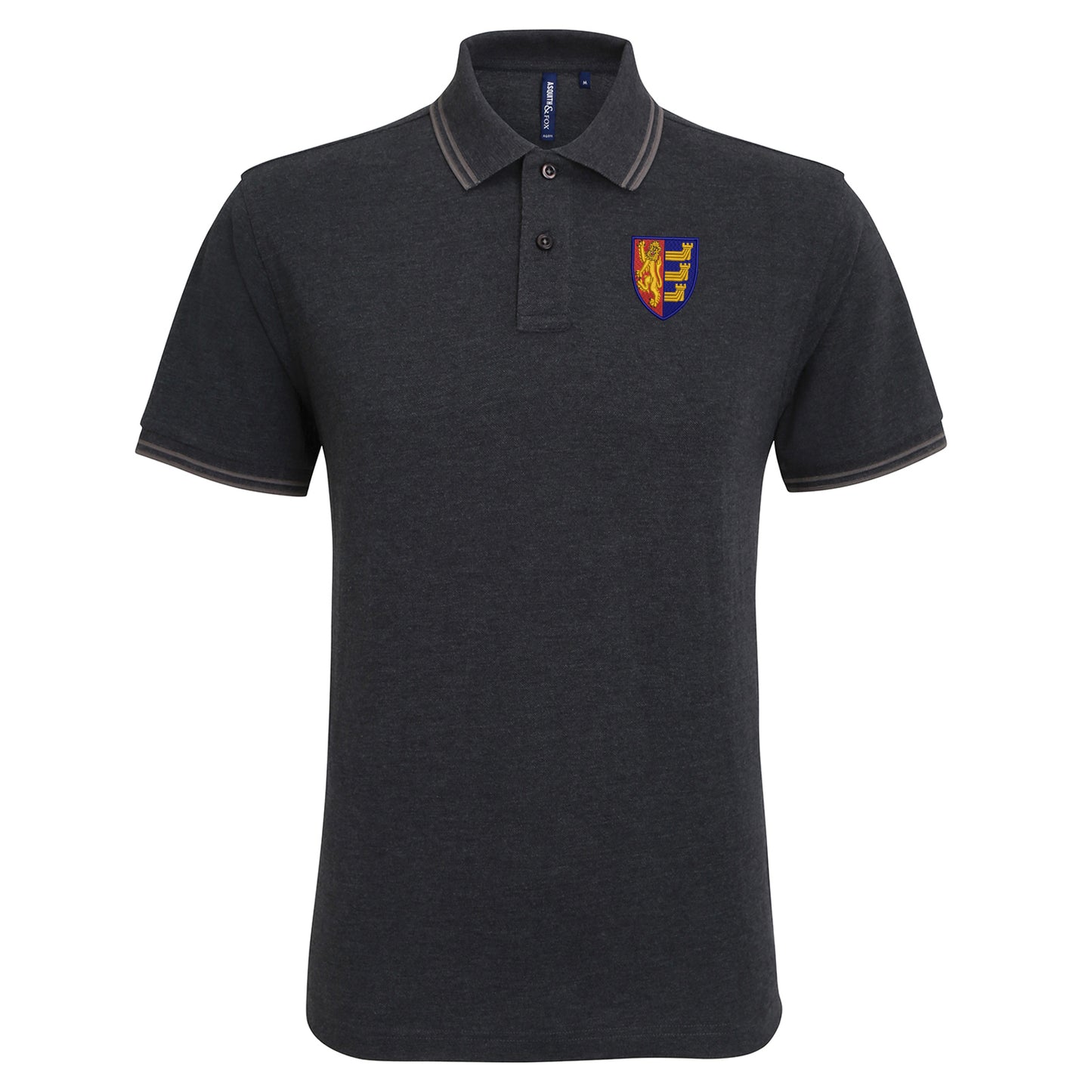 Retro Ipswich 1888 Embroidered Tipped Polo Shirt