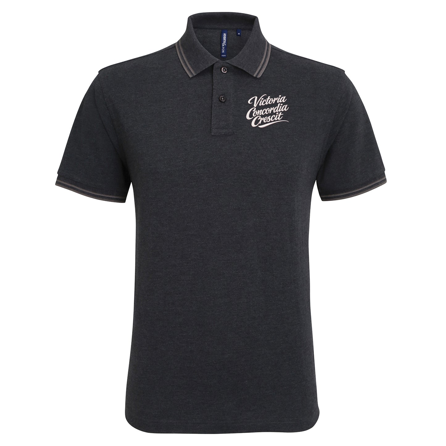 Arsenal Victoria Concordia Crescit Tipped Polo Shirt