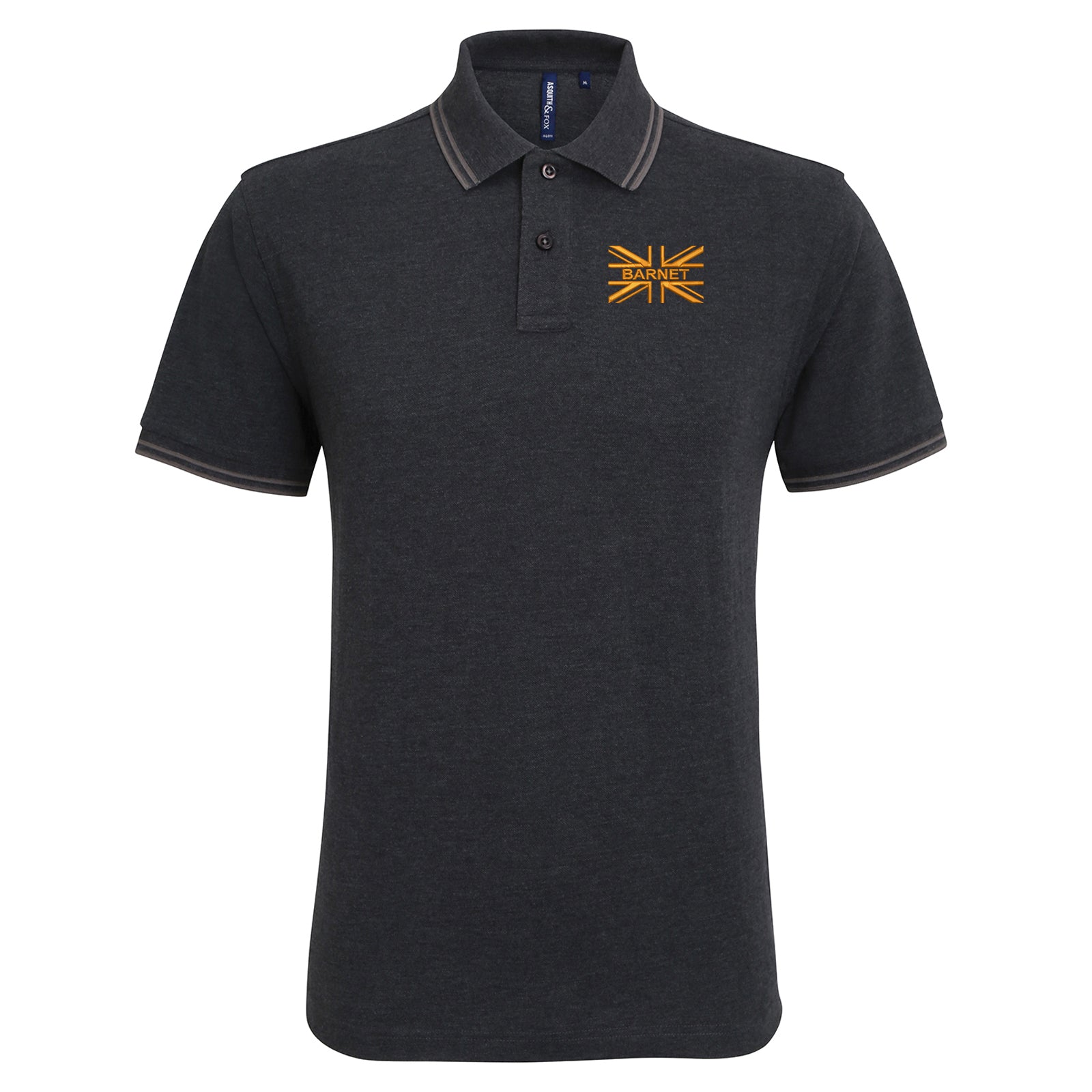 Barnet FC flag Tipped Polo Shirt