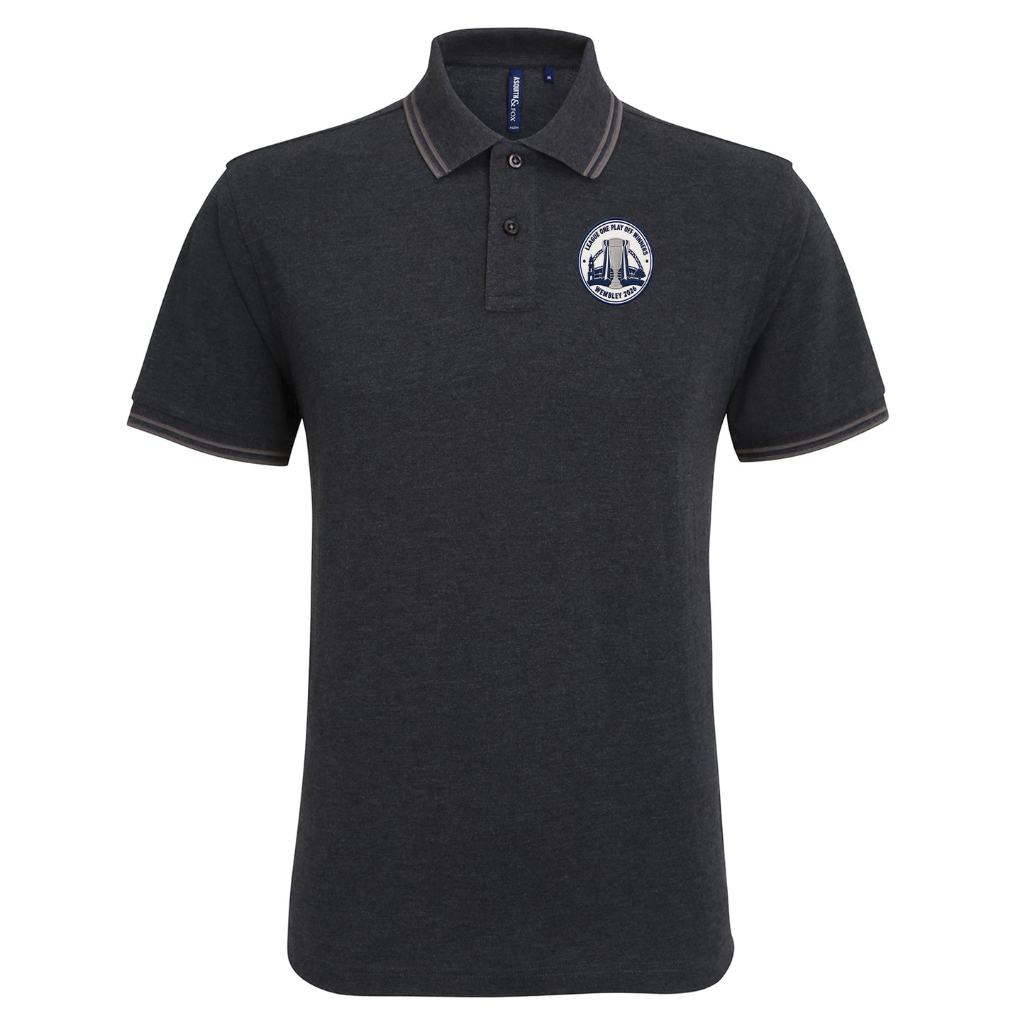 Bolton League One Play-off Final Winners 2026 Embroidered Tipped Polo Shirt