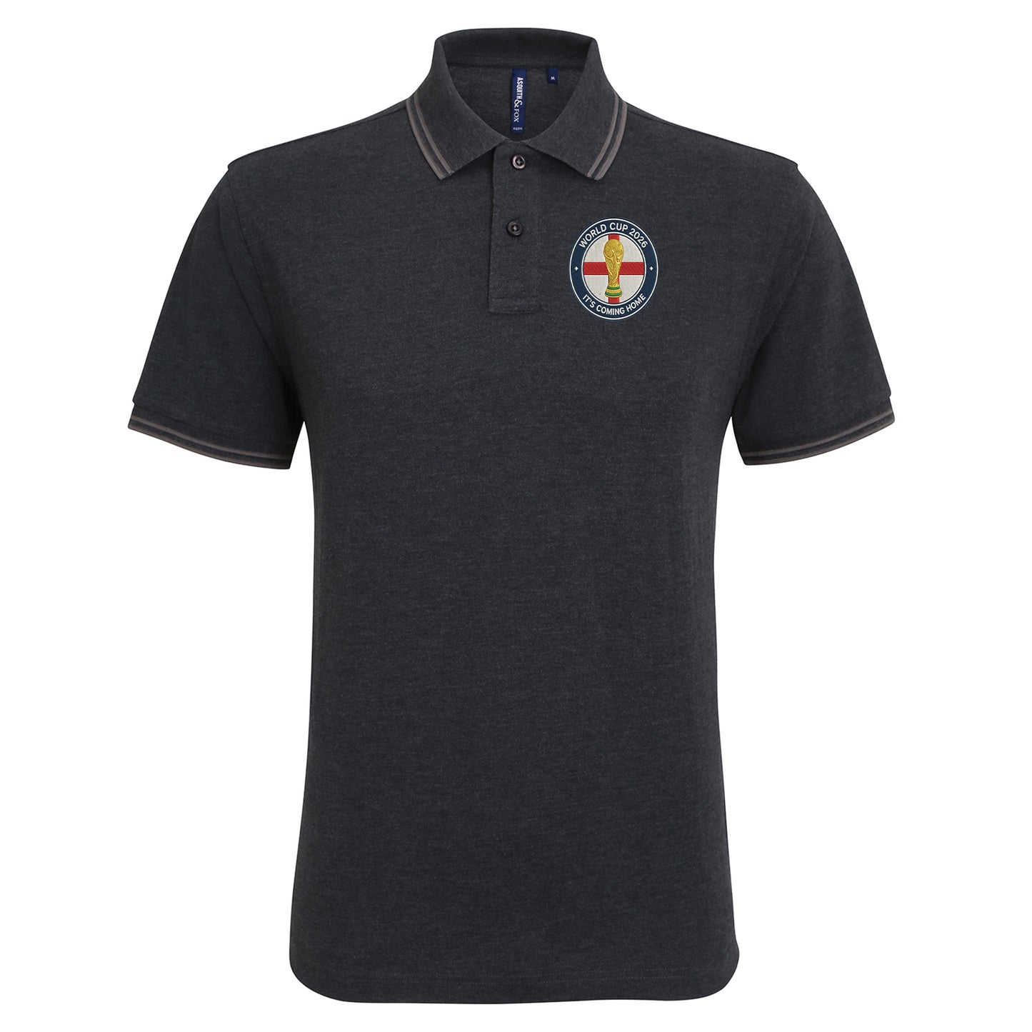 England World Cup 2026 Tipped Polo Shirt