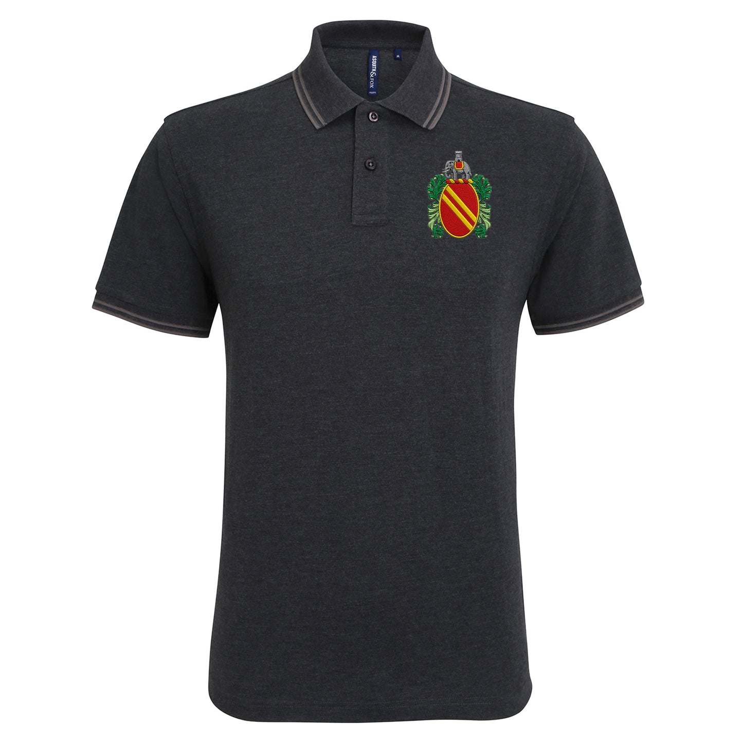 Old School Bolton Football Tipped Polo Shirt