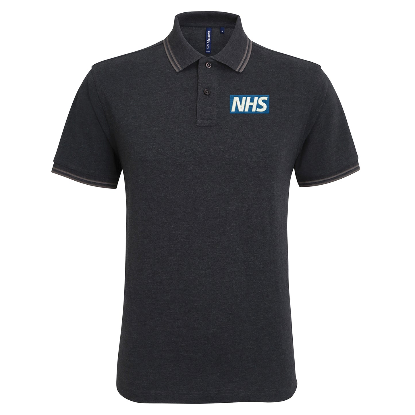 NHS National Health Service Tipped Polo Shirt