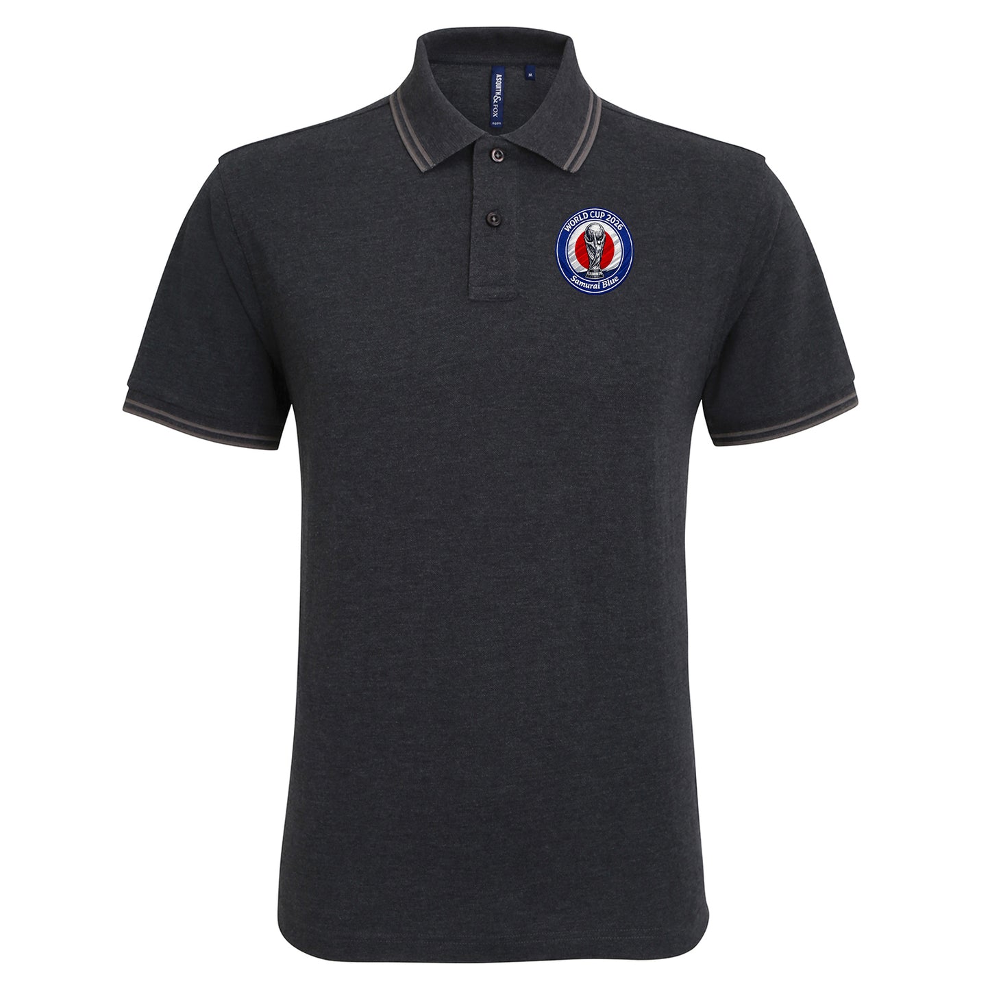 Japan World Cup 2026 Tipped Polo Shirt