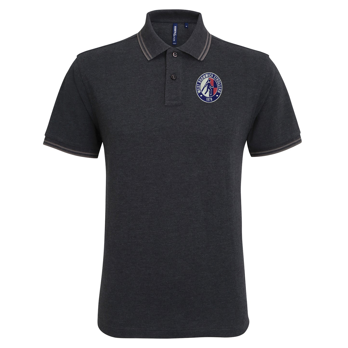 Vintage West Bromwich Albion Tipped Polo Shirt