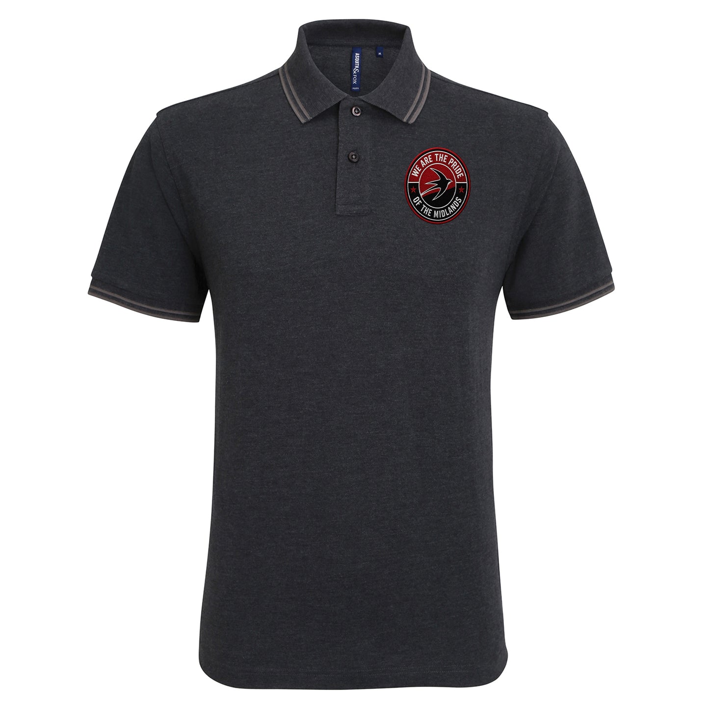 Walsall We Are The Pride of The Midlands Tipped Polo Shirt