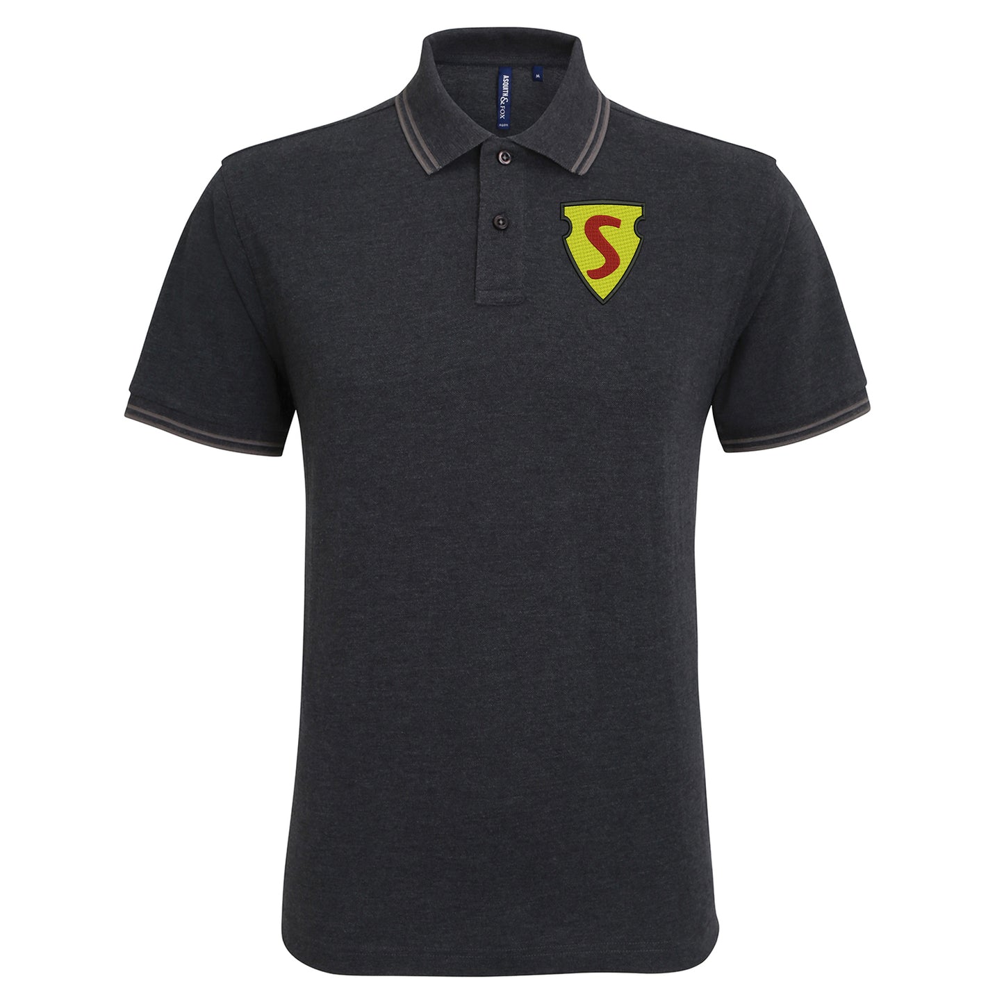 Superman Tipped Polo Shirt