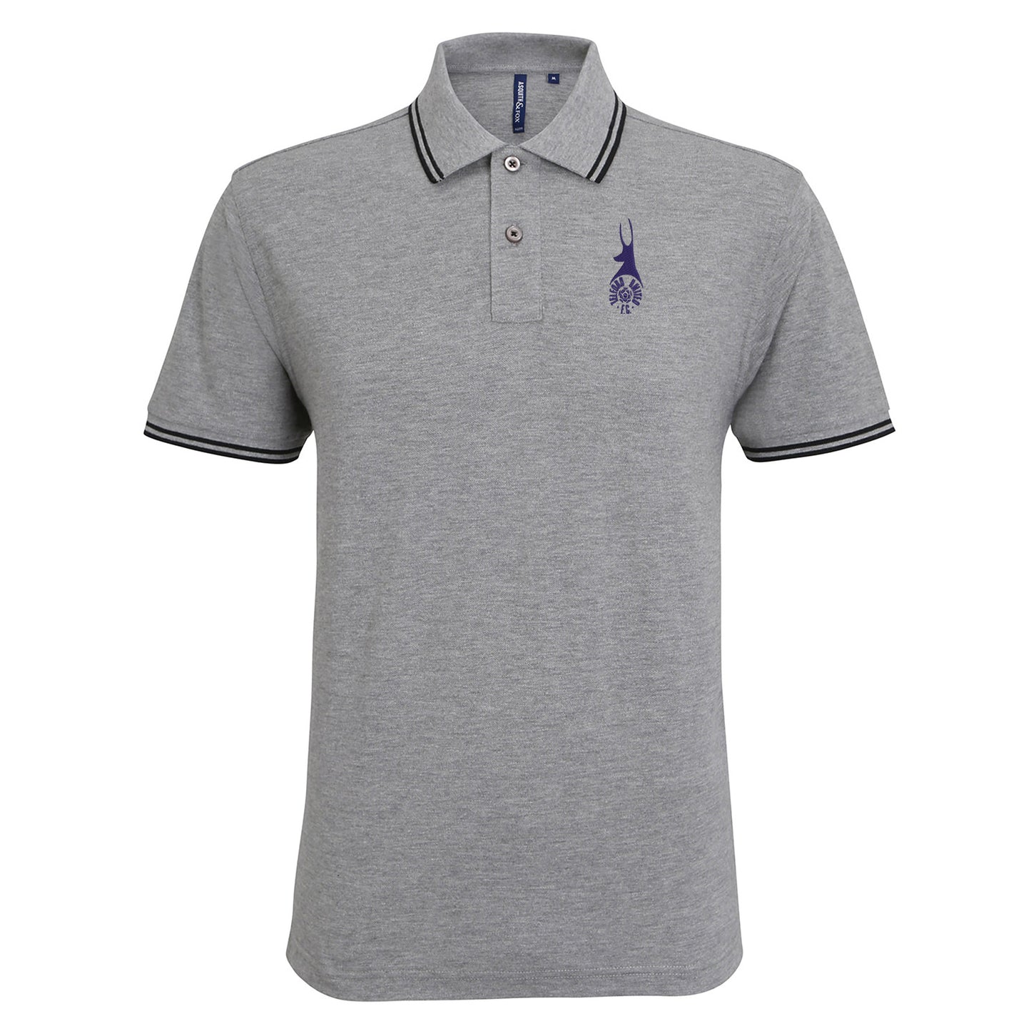 Retro Telford Embroidered Tipped Polo Shirt