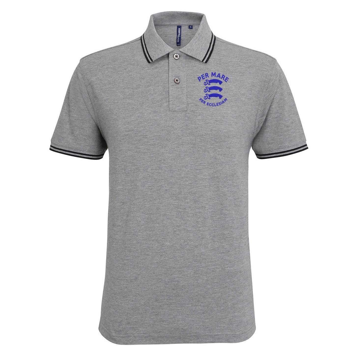 Southend-on-Sea Motto Tipped Polo Shirt