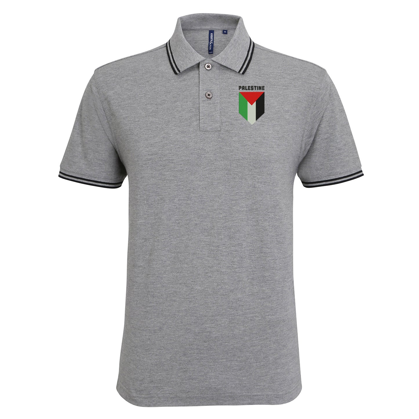 Palestine FC Tipped Polo Shirt