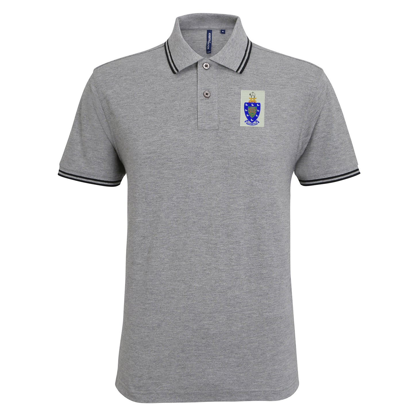 Retro Rochdale 1961 Embroidered Tipped Polo Shirt