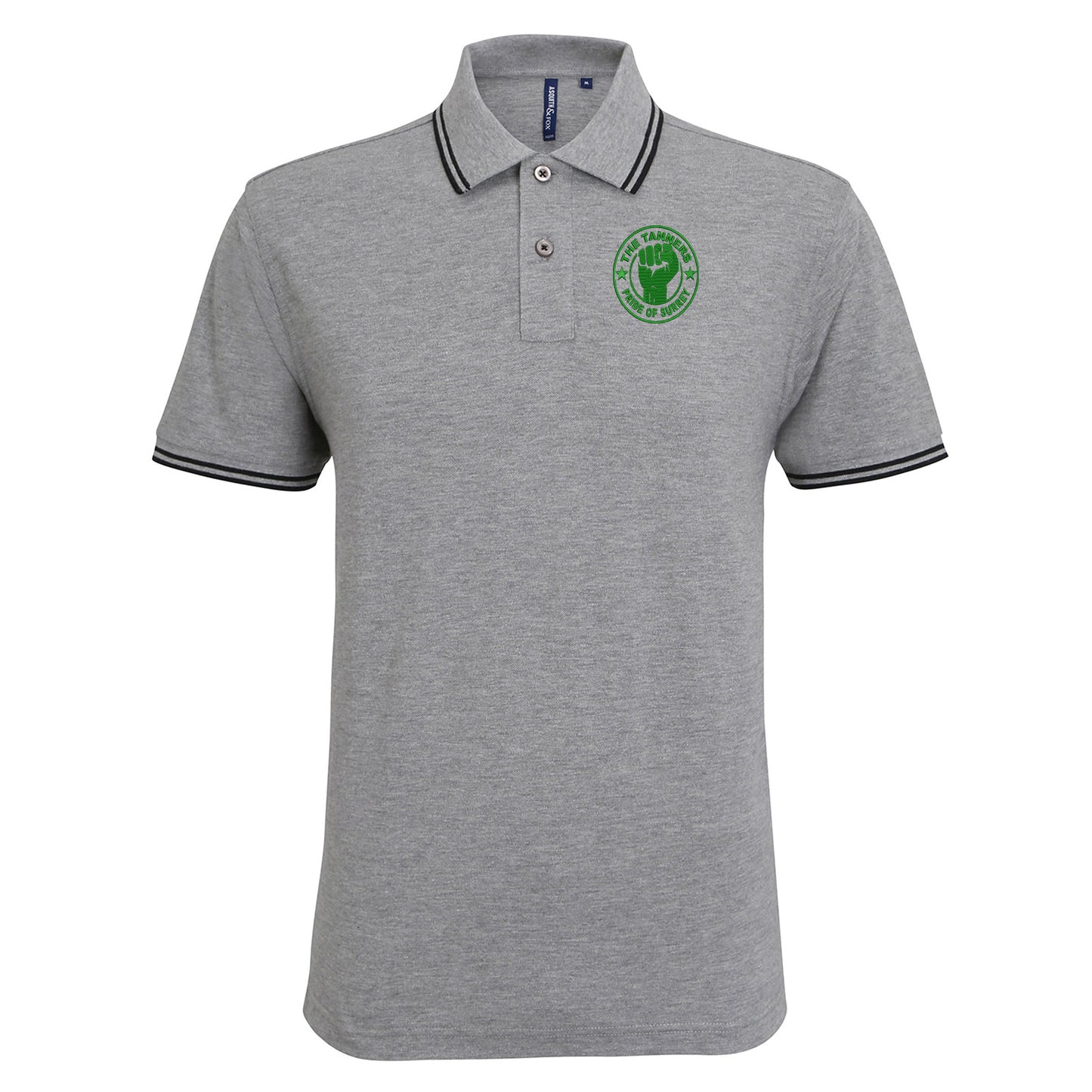 The Tanners Pride of Surrey Embroidered Tipped Polo Shirt