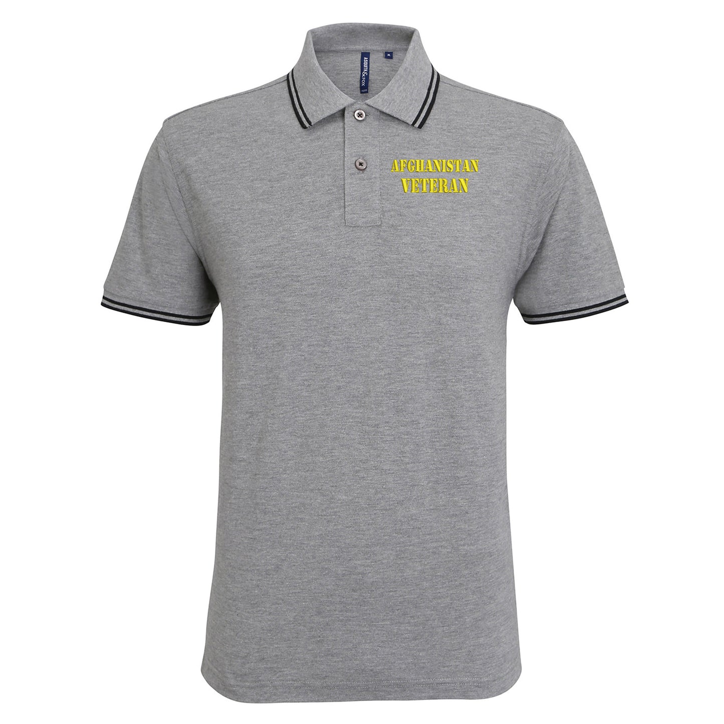 Afghanistan Veteran Tipped Polo Shirt