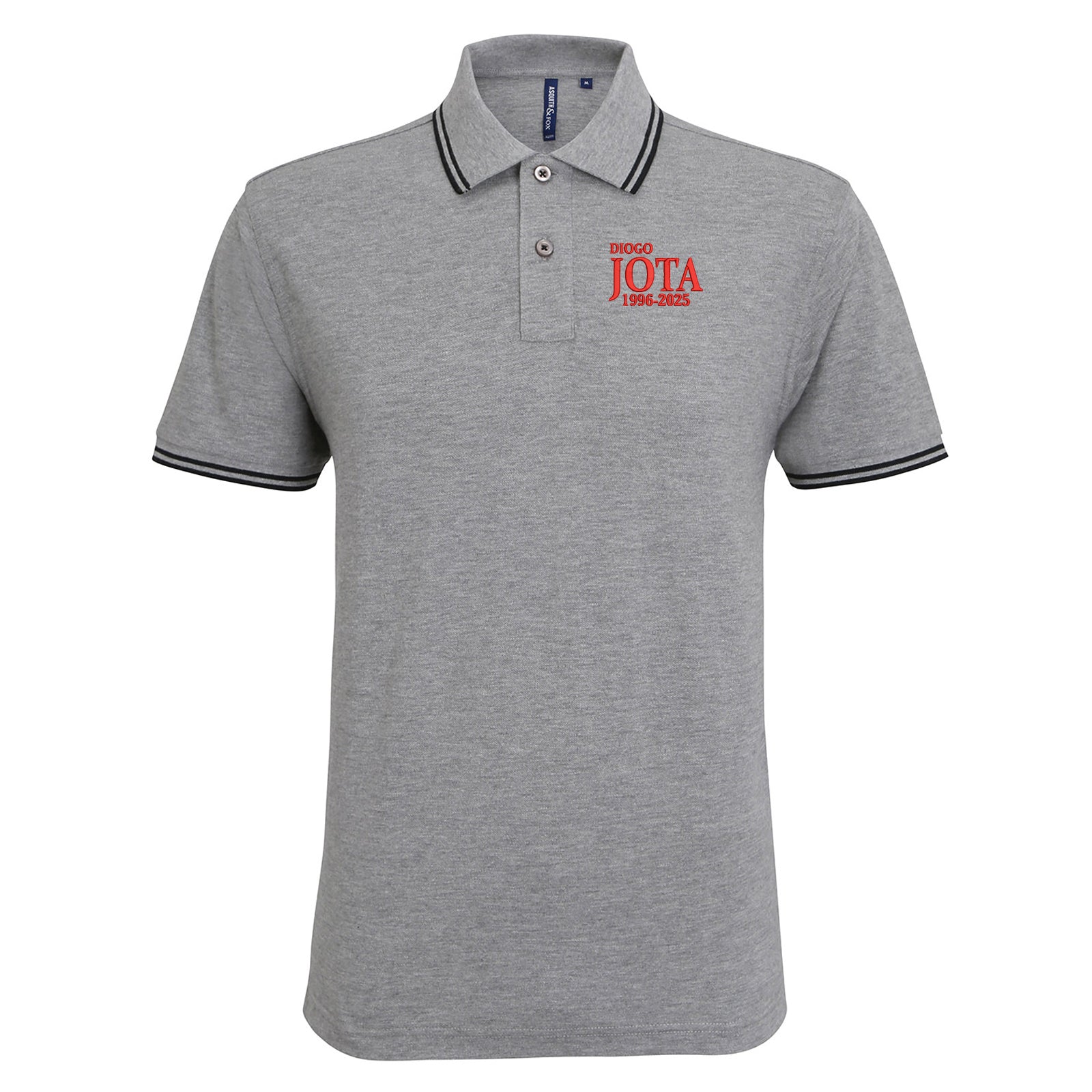 Diogo Jota Liverpool FC Tipped Polo Shirt