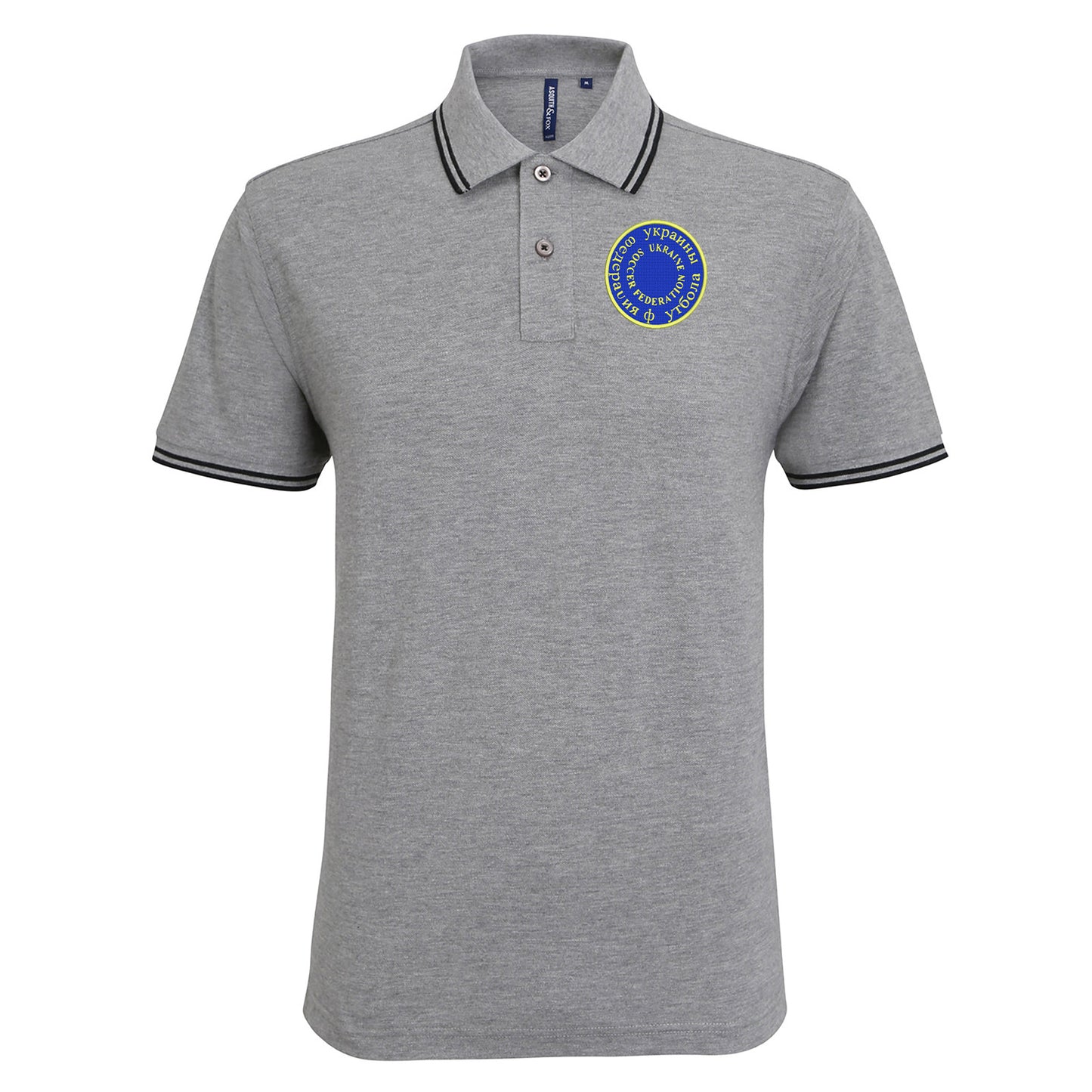 Classic Ukraine FC Tipped Polo Shirt