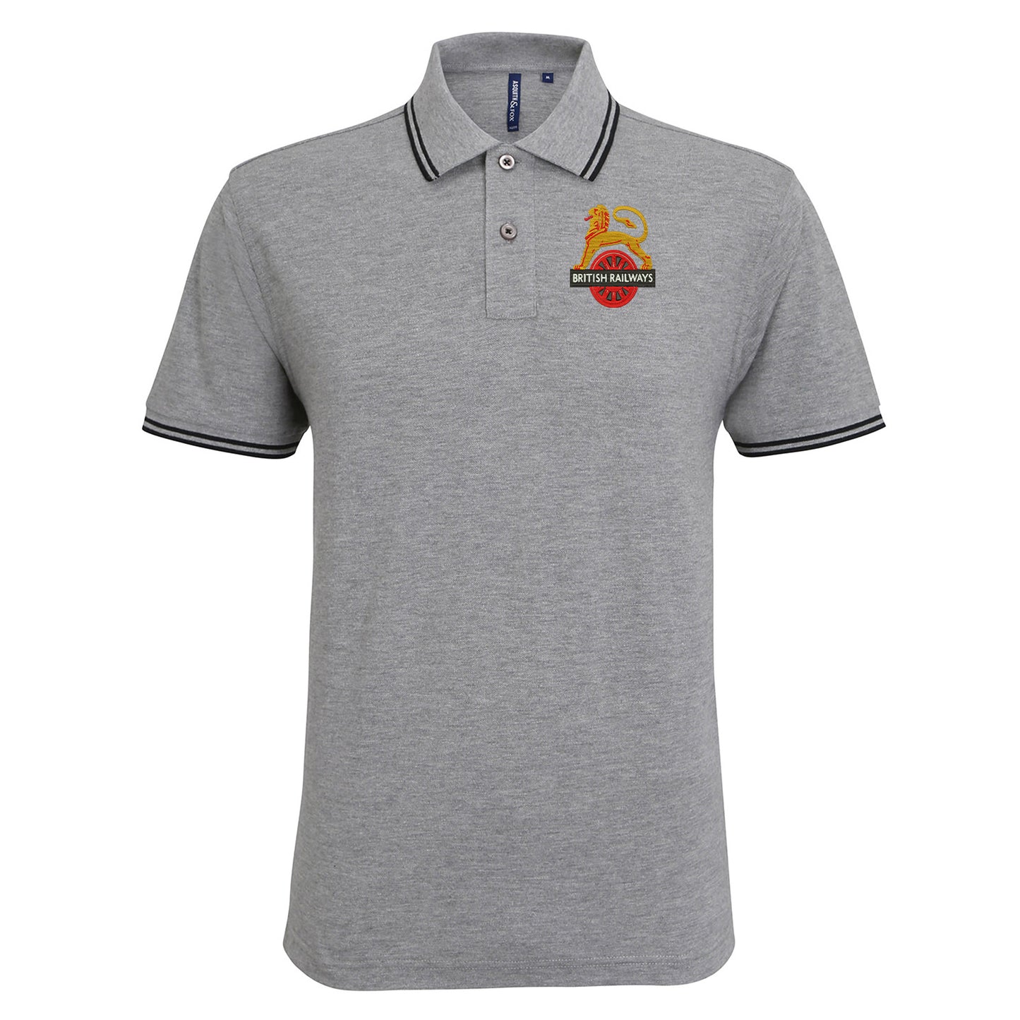 British Railways Tipped Polo Shirt