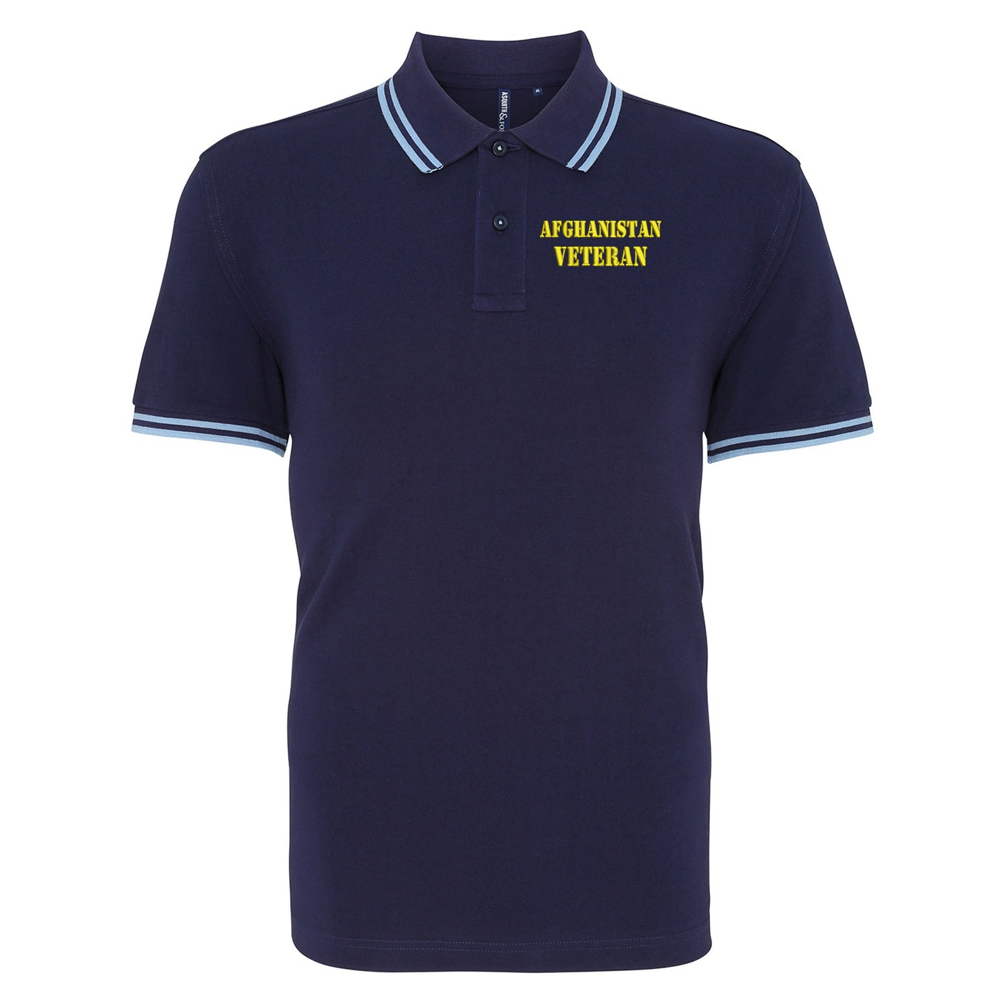 Afghanistan Veteran Tipped Polo Shirt