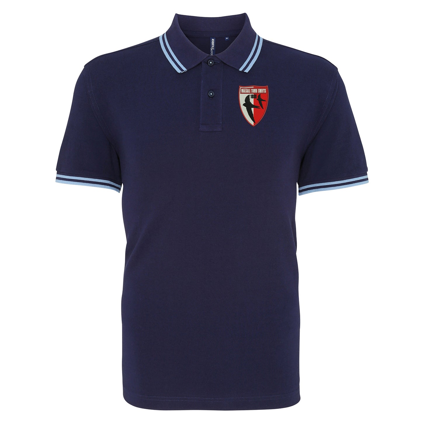 Old School Walsall Tipped Polo Shirt