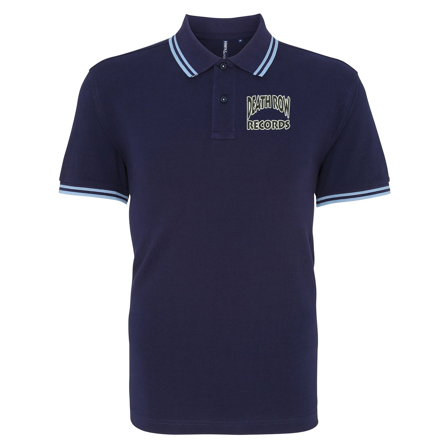 Death Row Records Tipped Polo Shirt