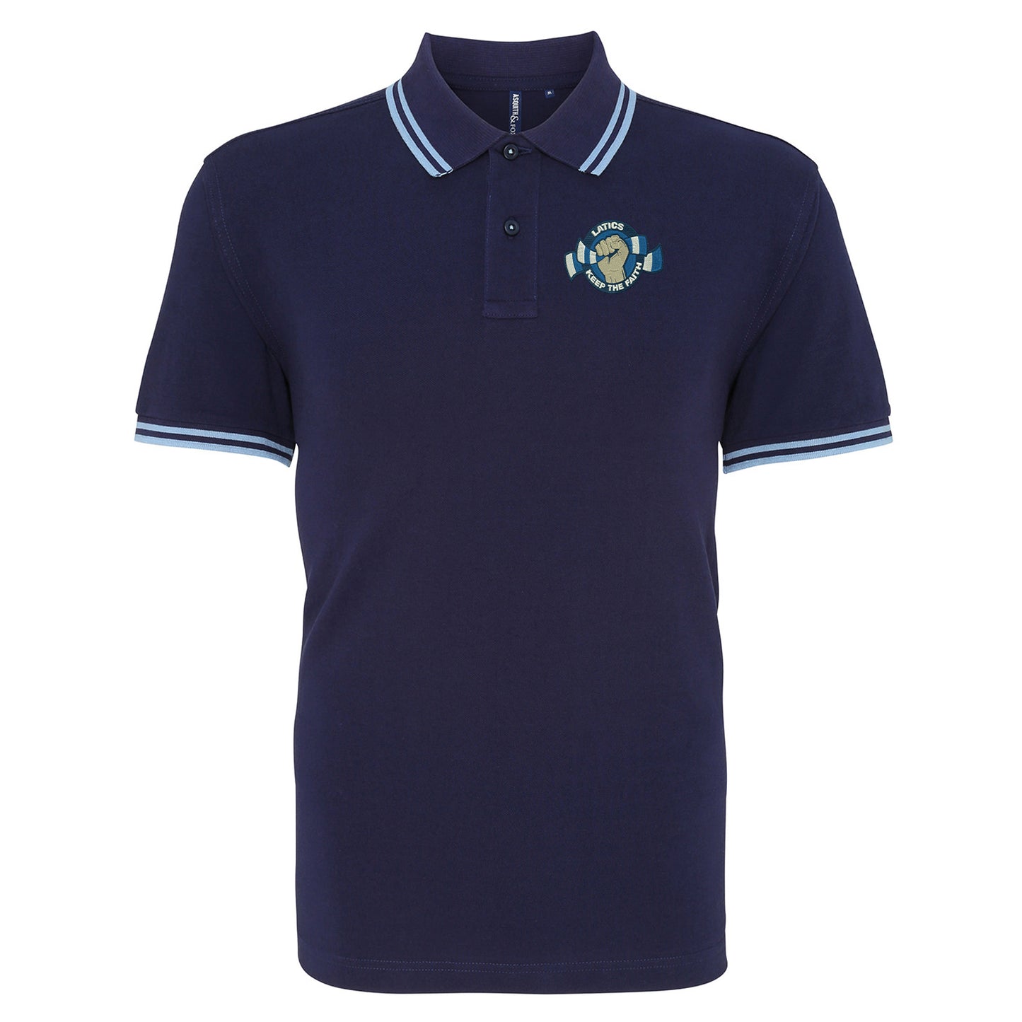 Oldham Athletic Latics Tipped Polo Shirt