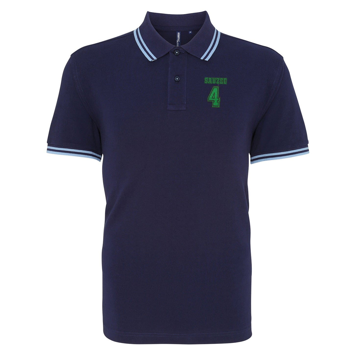 Sauzee 4 Embroidered Tipped Polo Shirt