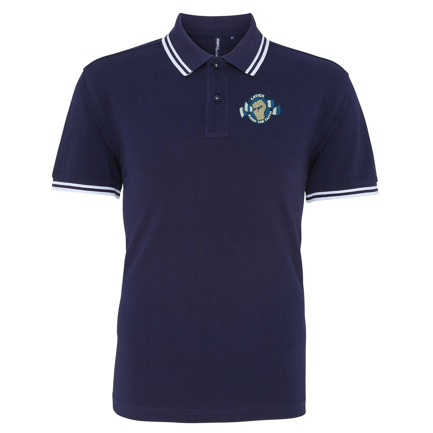 Oldham Athletic Latics Tipped Polo Shirt