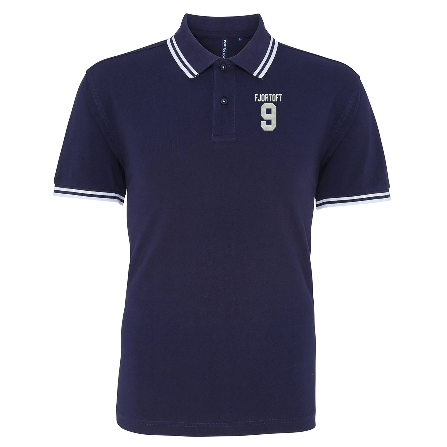 Jan Fjortoft Swindon Tipped Polo Shirt