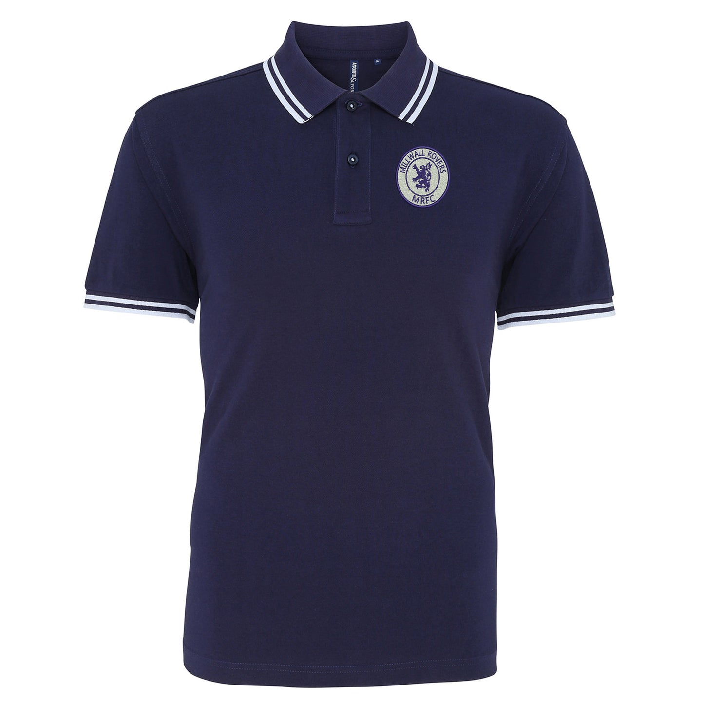 Classic Millwall Football Tipped Polo Shirt