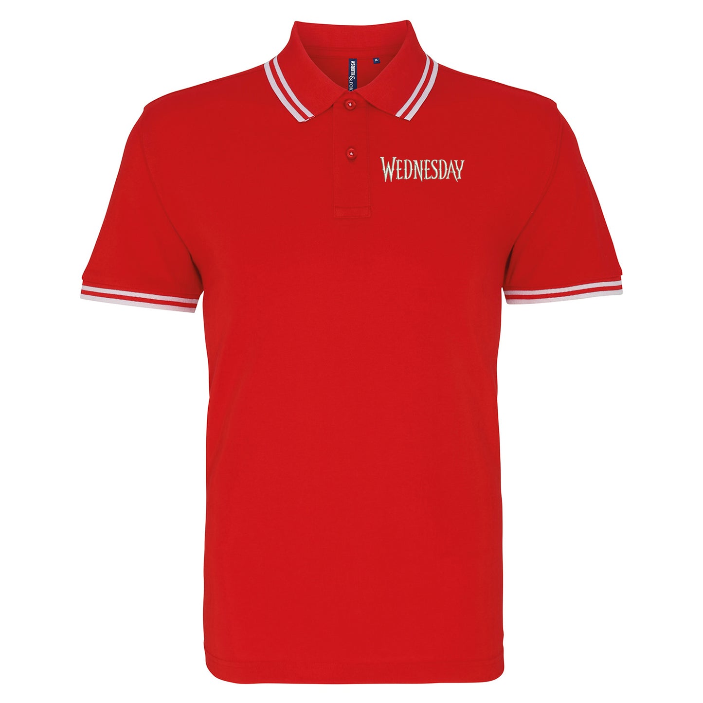 Wednesday TV Series Tipped Polo Shirt