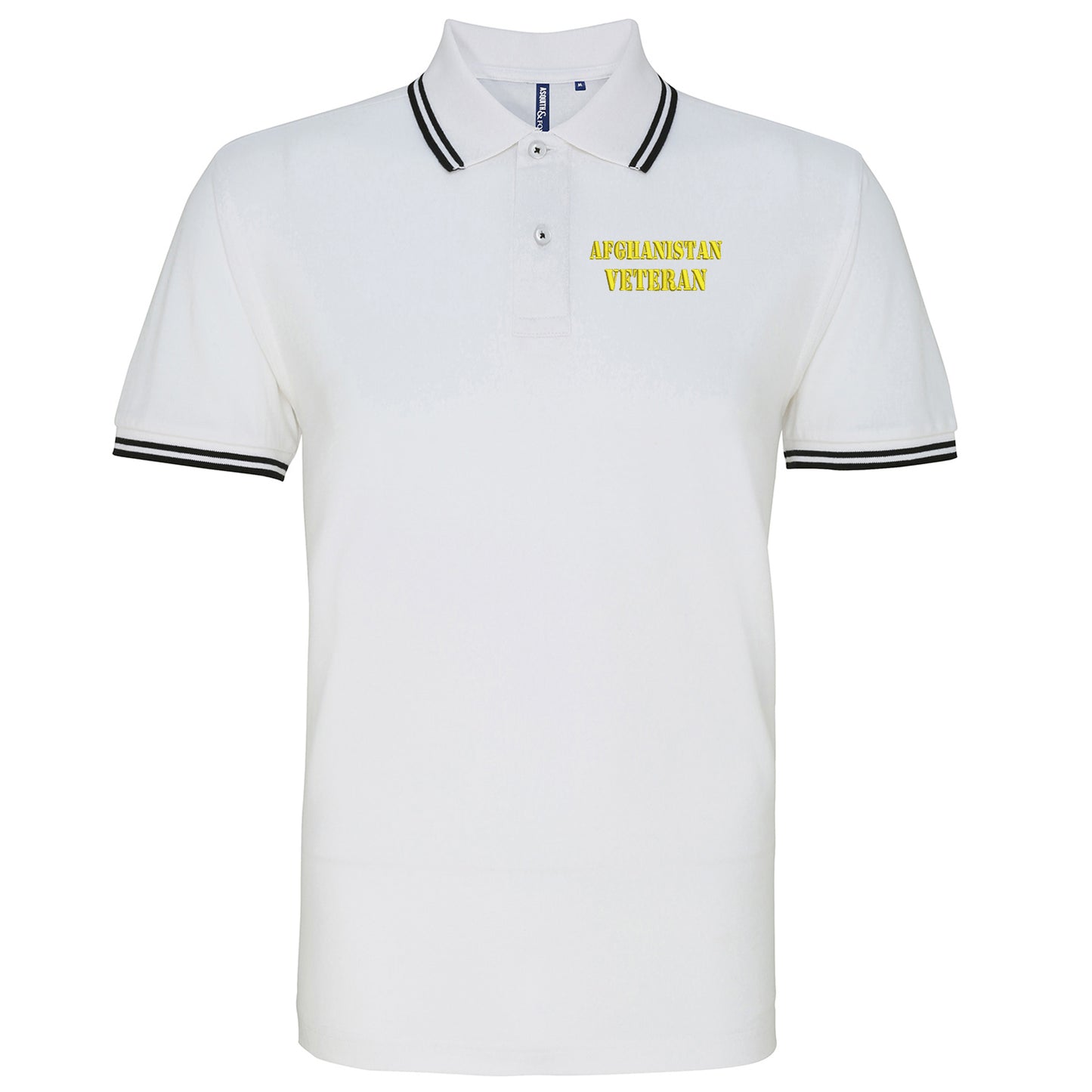 Afghanistan Veteran Tipped Polo Shirt