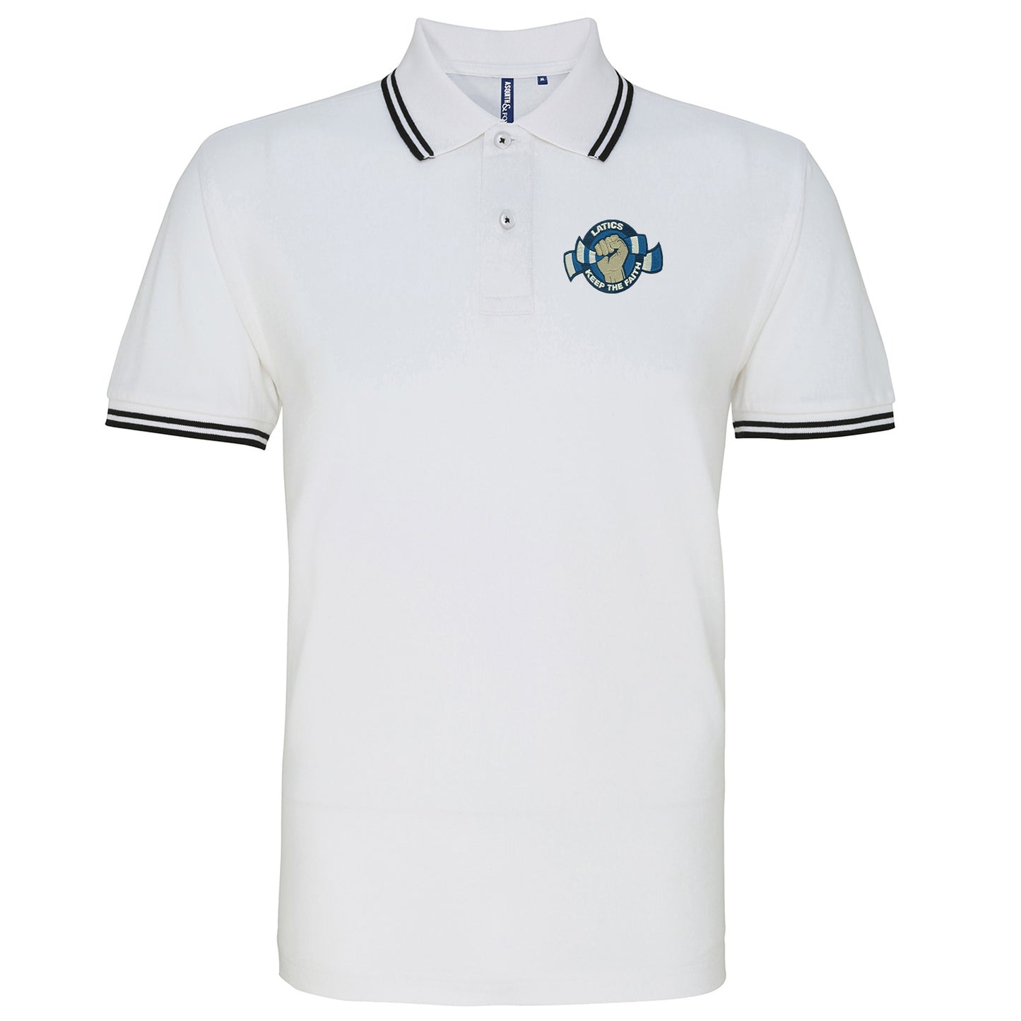 Oldham Athletic Latics Tipped Polo Shirt