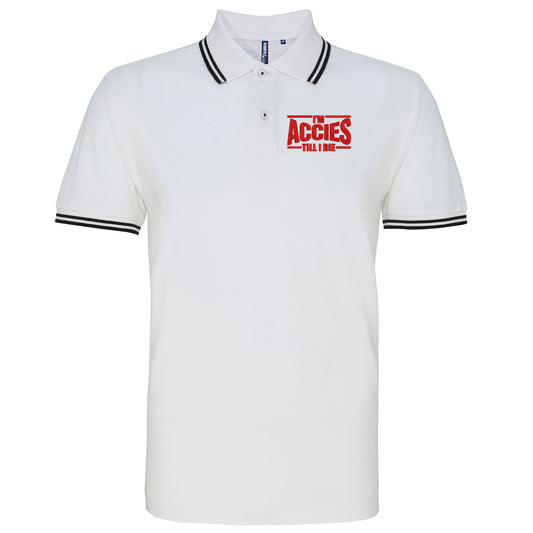 Hamilton Academical Tipped Polo Shirt