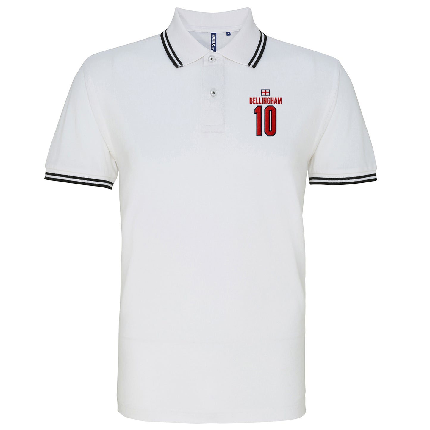 Bellingham Football Tipped Polo Shirt