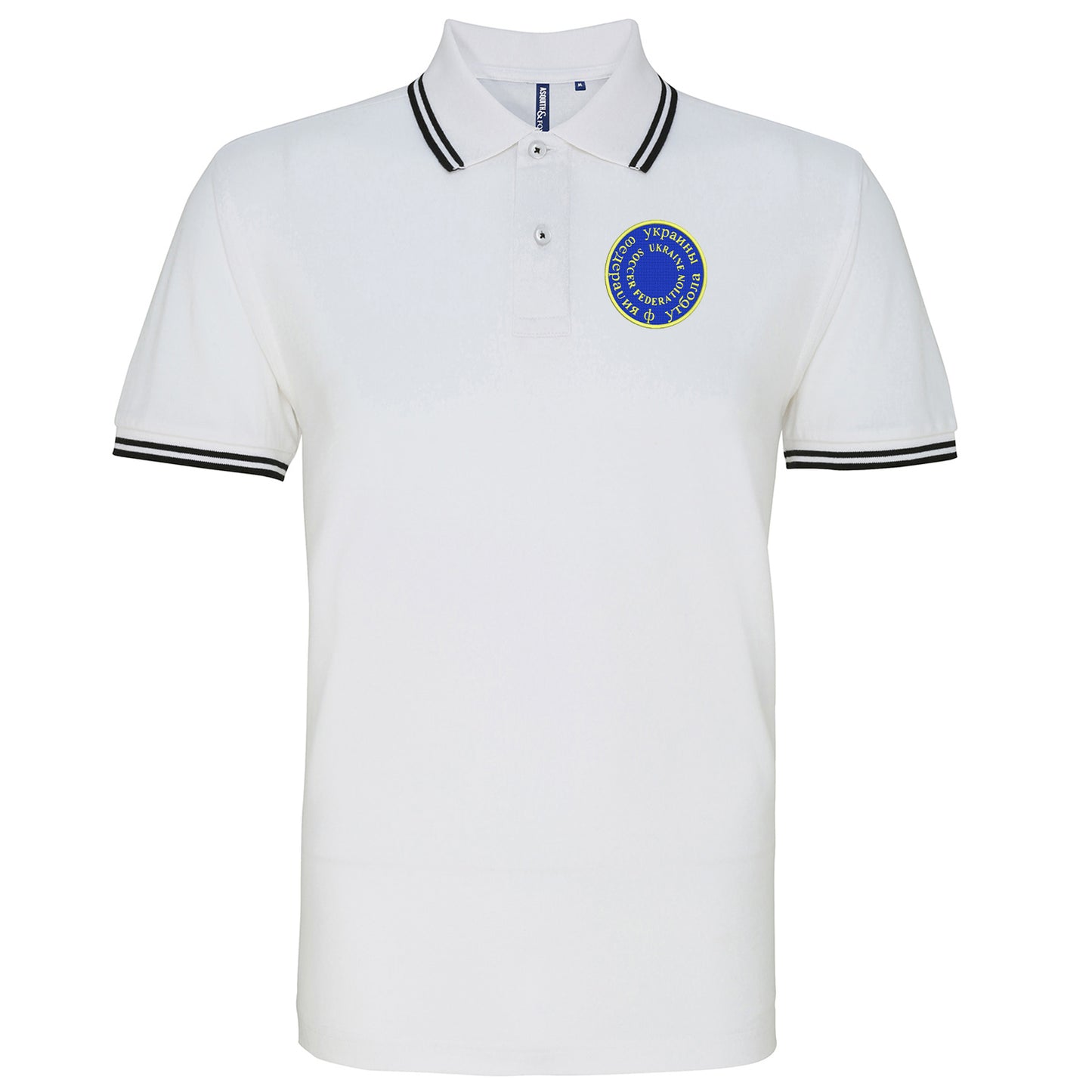Classic Ukraine FC Tipped Polo Shirt