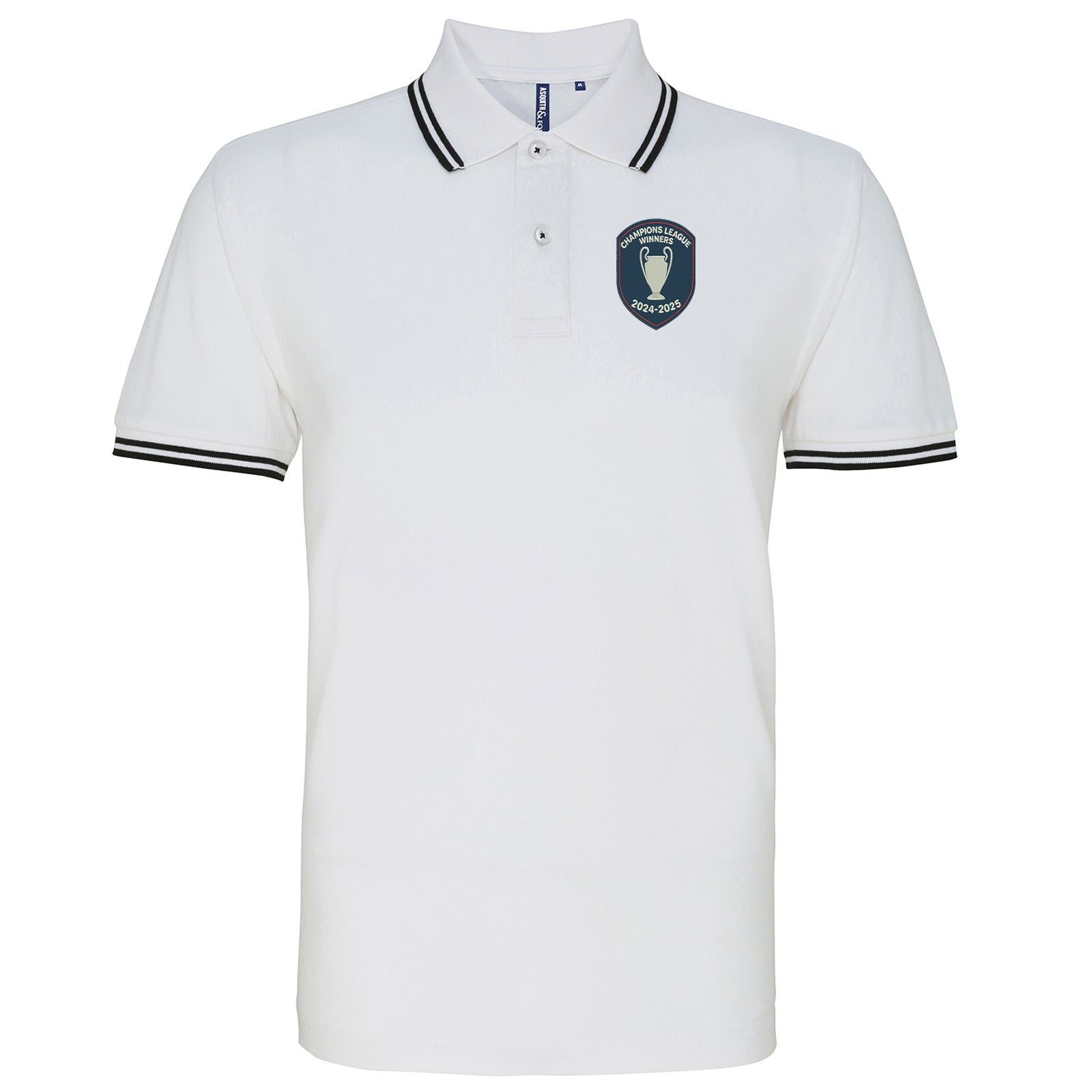 Champions League Winners Tipped Polo Shirt