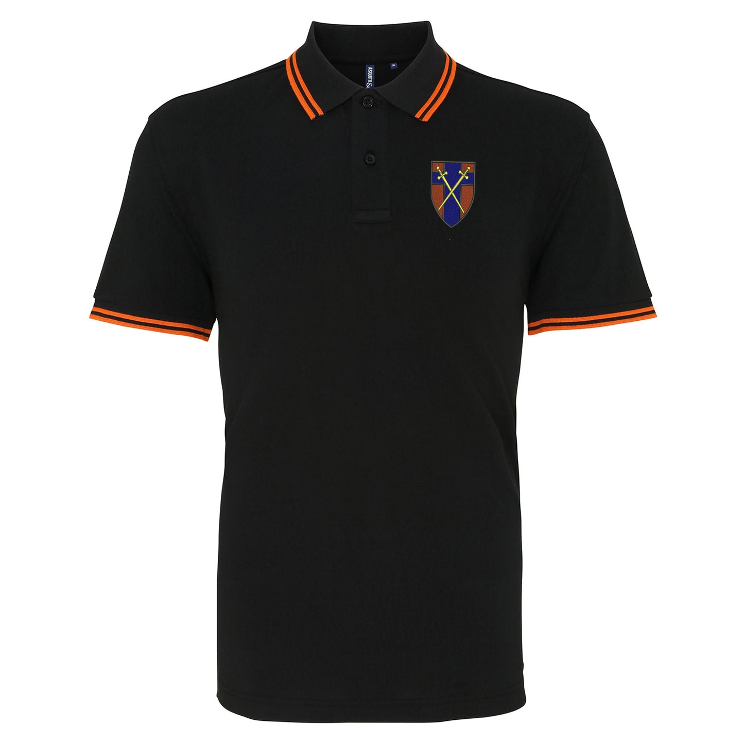 British Forces Germany Embroidered Tipped Polo Shirt
