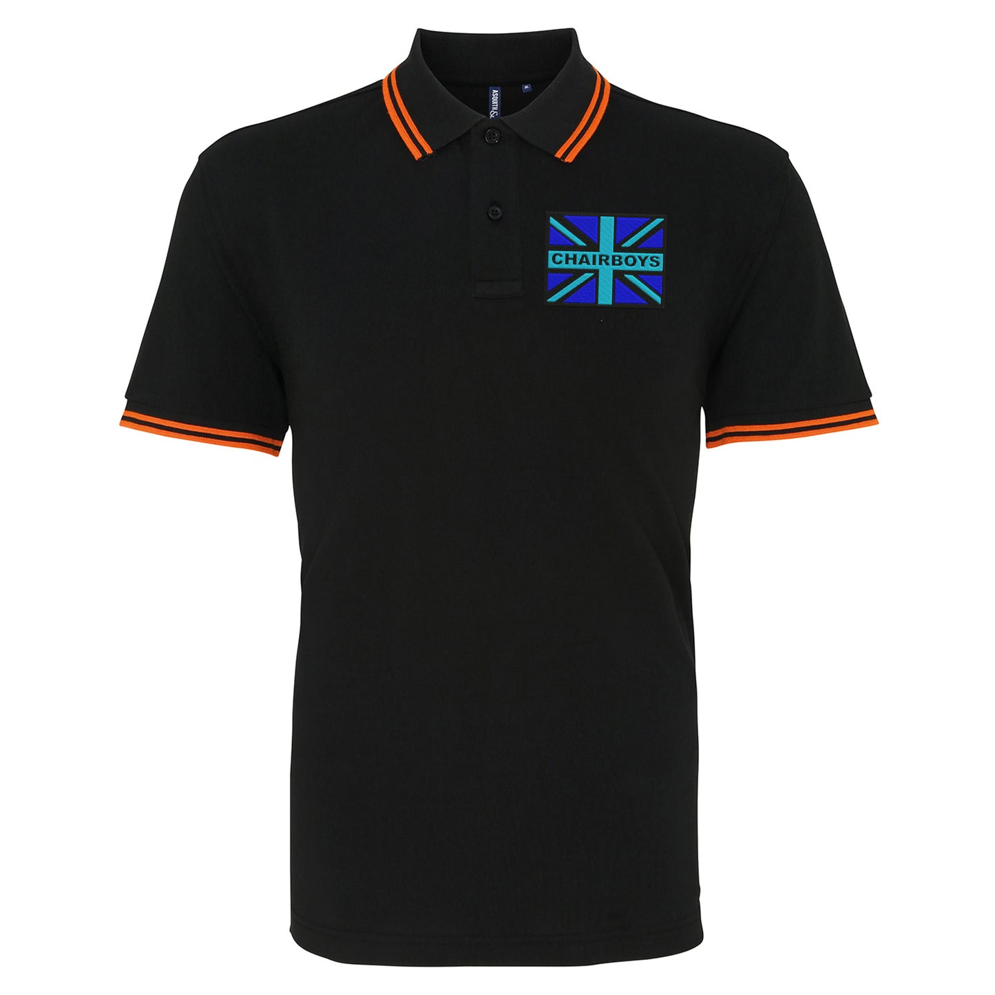Chairboys Coloured Union Jack Polo Shirt