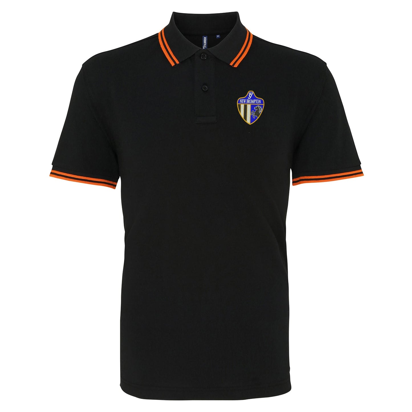 Retro New Brompton Embroidered Tipped Polo Shirt