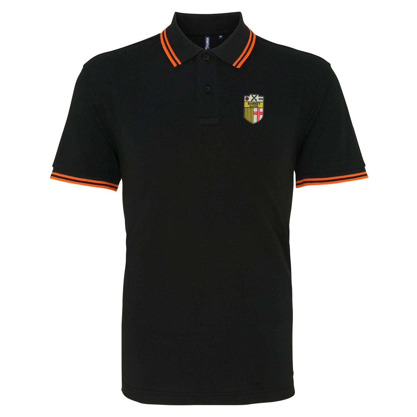 Retro Barnet Football Polo Shirt