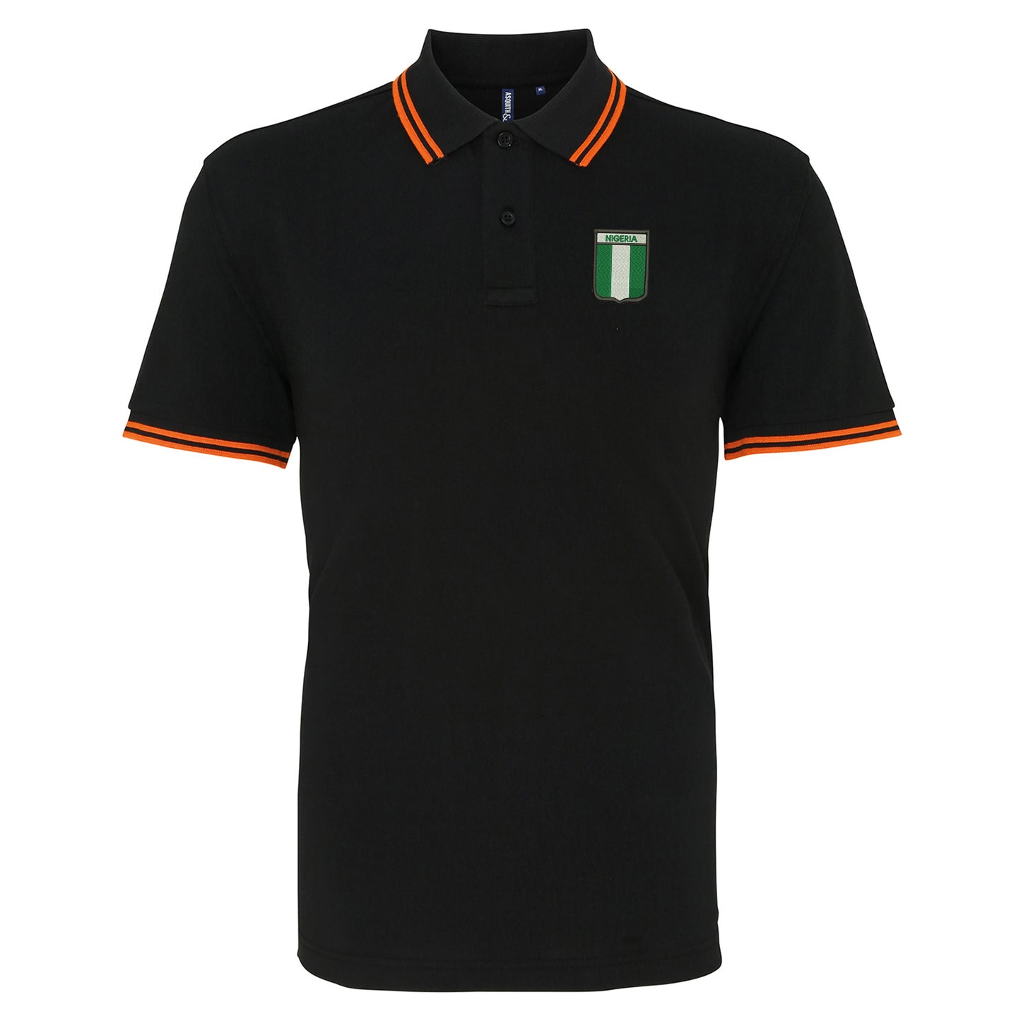 Flag of Nigeria Shield Polo Shirt