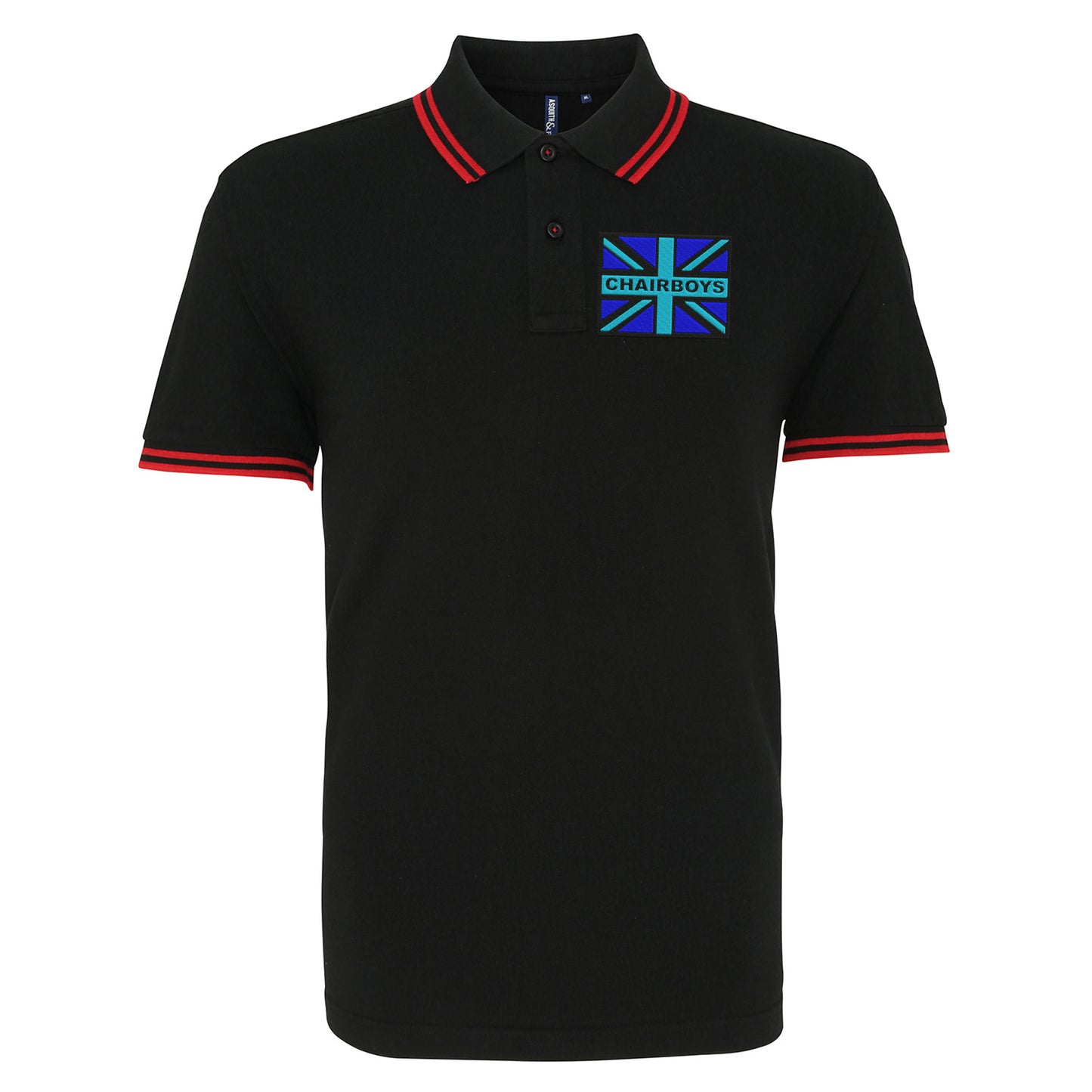 Chairboys Coloured Union Jack Polo Shirt