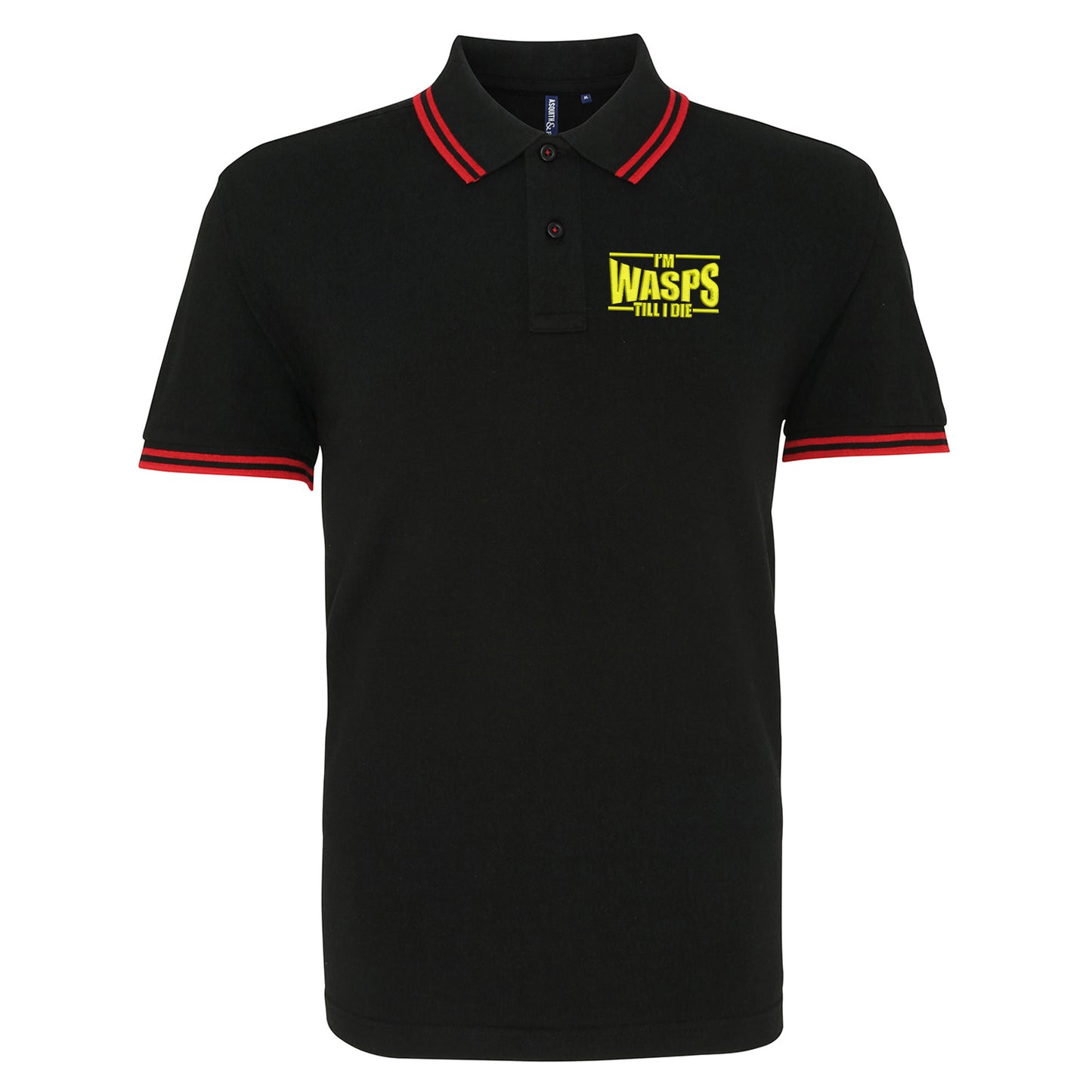 I'm Wasps Till I Die Tipped Polo Shirt