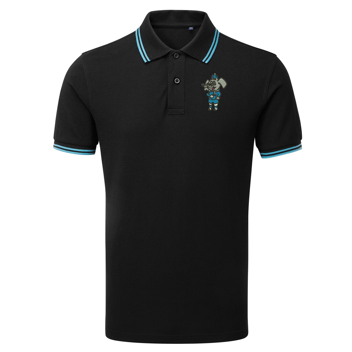 Retro Coventry 1974 Embroidered Tipped Polo Shirt