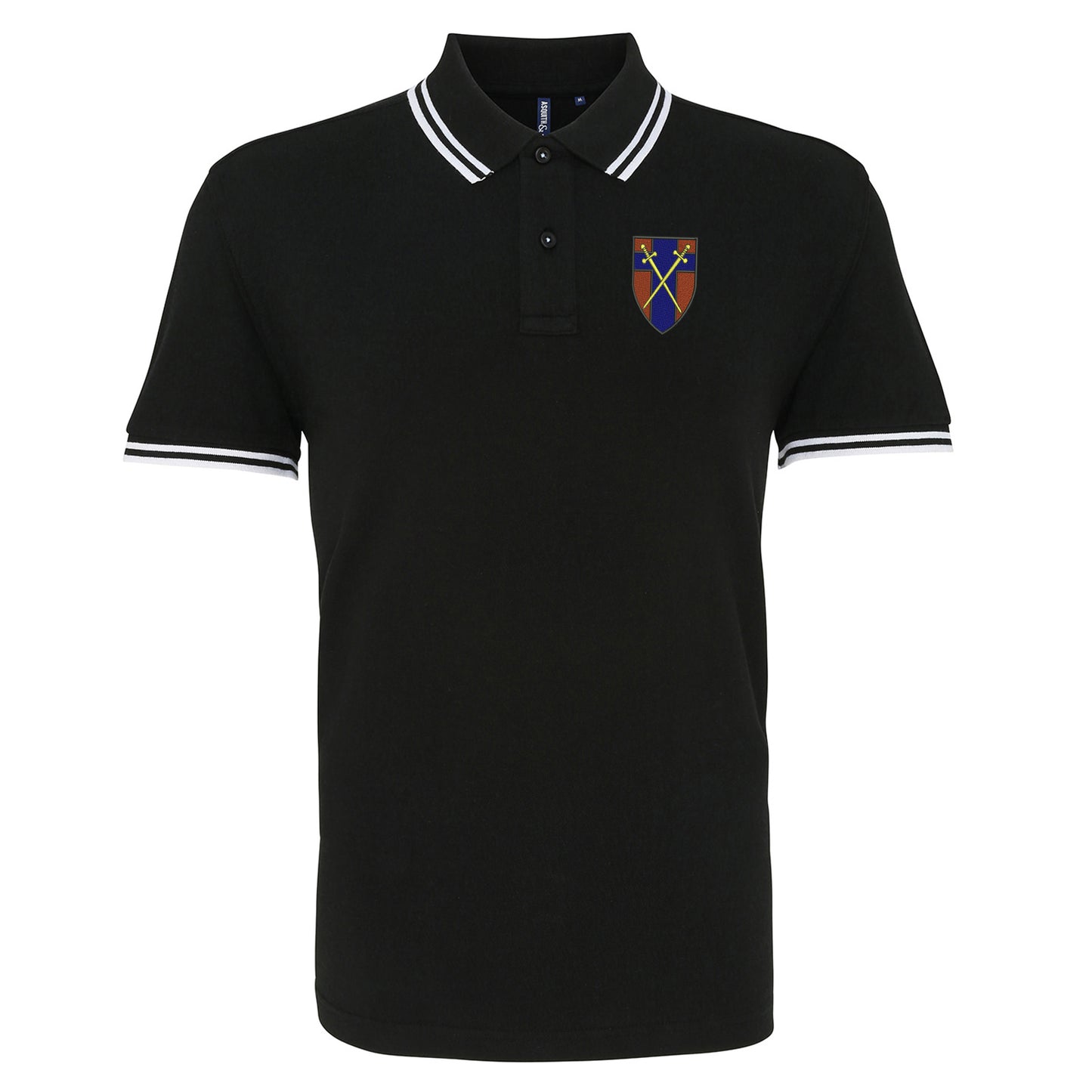 British Forces Germany Embroidered Tipped Polo Shirt