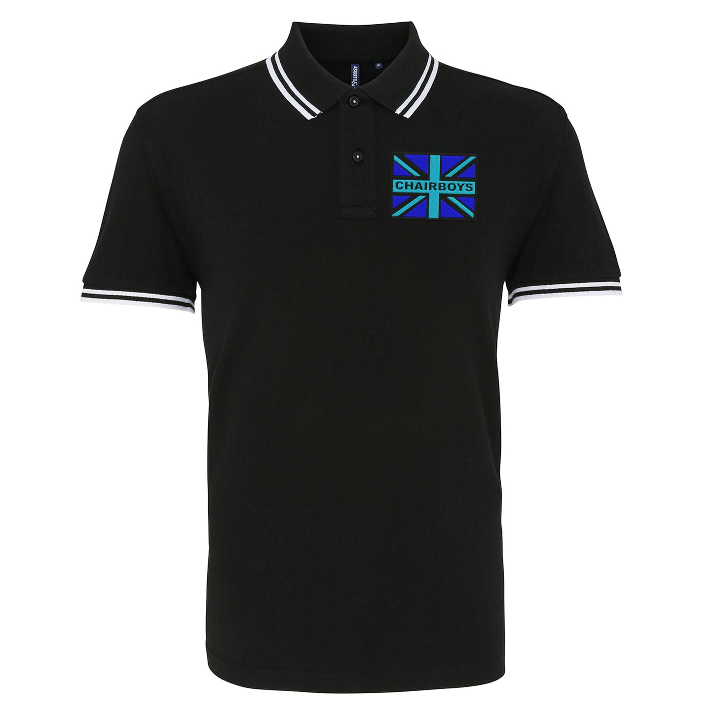 Chairboys Coloured Union Jack Polo Shirt
