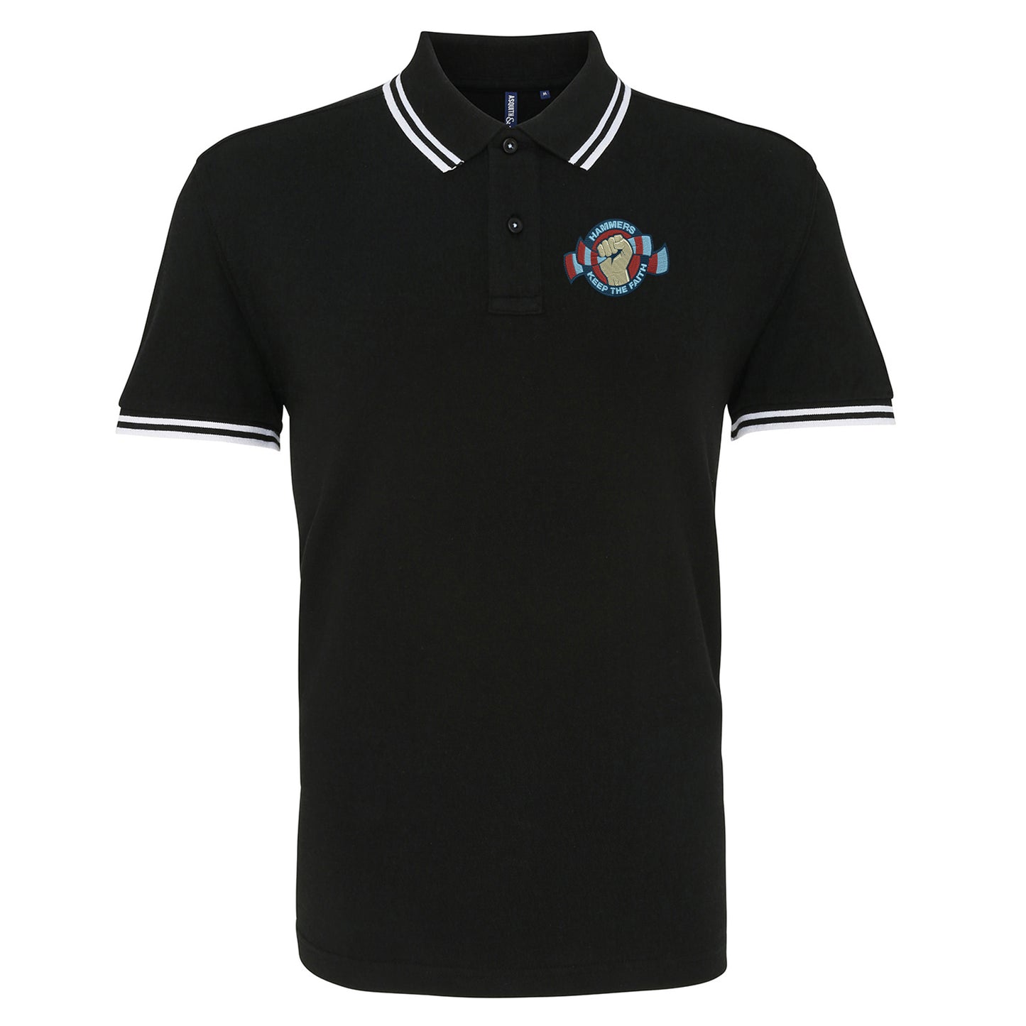 West Ham United Hammer Tipped Polo Shirt
