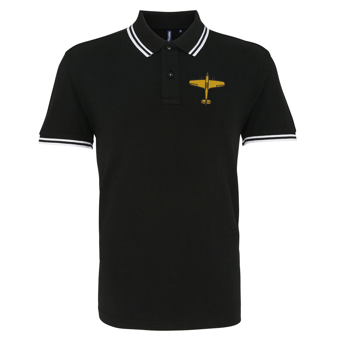 Hawker Hurricane Embroidered Tipped Polo Shirt