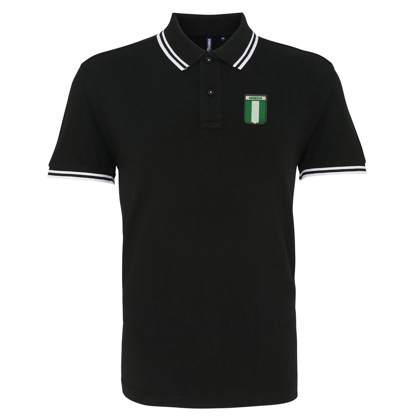 Flag of Nigeria Shield Polo Shirt