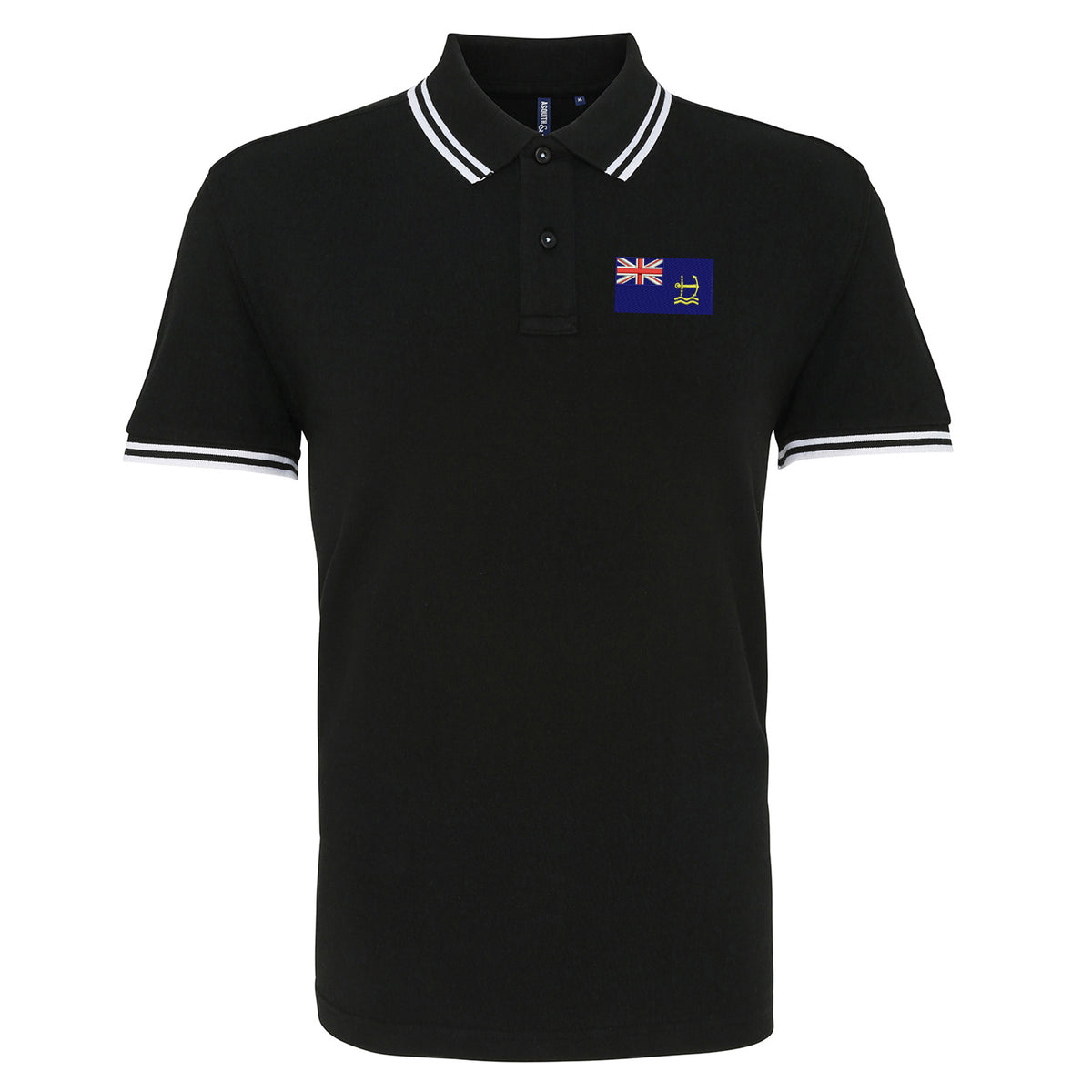 Royal Maritime Auxiliary Service Tipped Polo Shirt